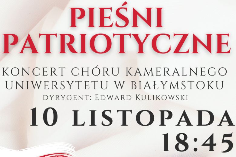 Koncert Chóru Kameralnego Uniwersytetu w Białymstoku 10.11.2024