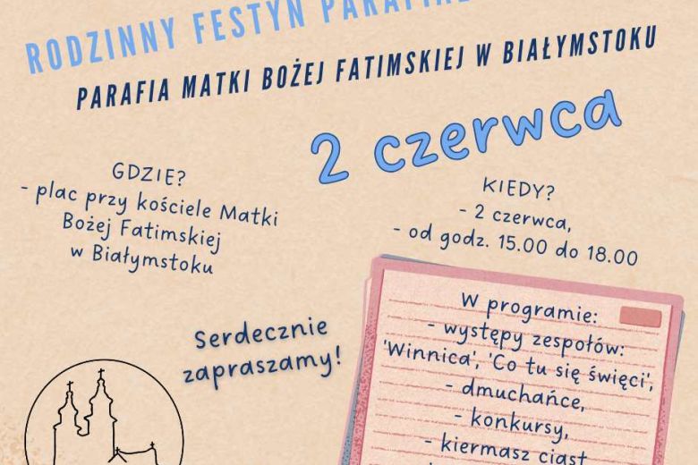 Rodzinny Festyn Parafialny 02.06.2024