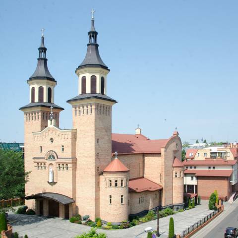 Budynek kościoła  pw. M.B Fatimskiej w Białymstoku